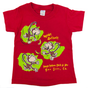 Happy Hollow Park & Zoo - Matching Monkey Tee